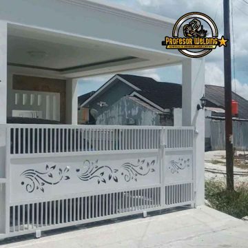 Jasa Pemasangan Pagar Besi Plat Minimalis di Bekasi Timur Jasa Buat Pagar Cutting Laser Bekasi