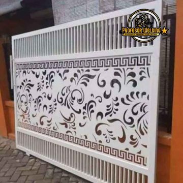 Tukang Spesialis Pagar Besi Plat Custom di Mustika Jaya, Bekasi Jasa Buat Pagar Cutting Laser Bekasi