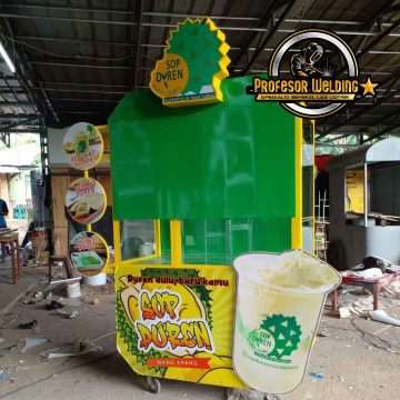 Contoh Gerobak Jualan Es Kekinian untuk Usaha Kecil Menengah