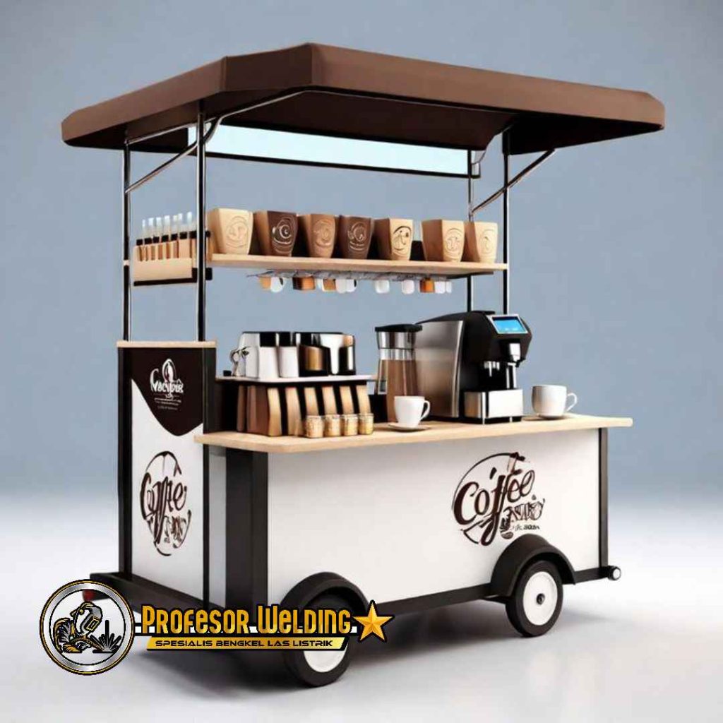 Desain stand jualan pinggir jalan paling menarik