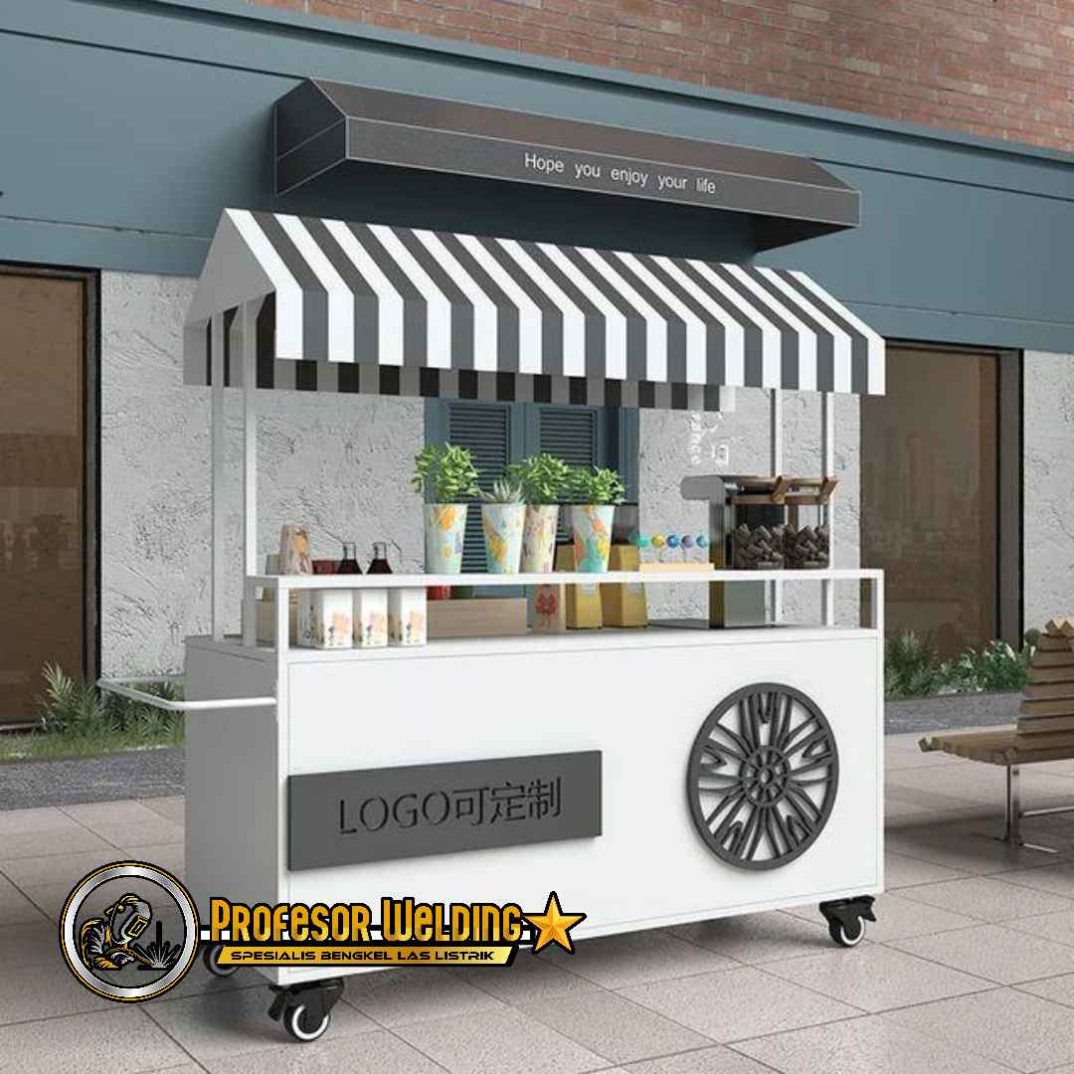 Gerobak jualan murah Bekasi siap antar lokasi seluruh Jabodetabek