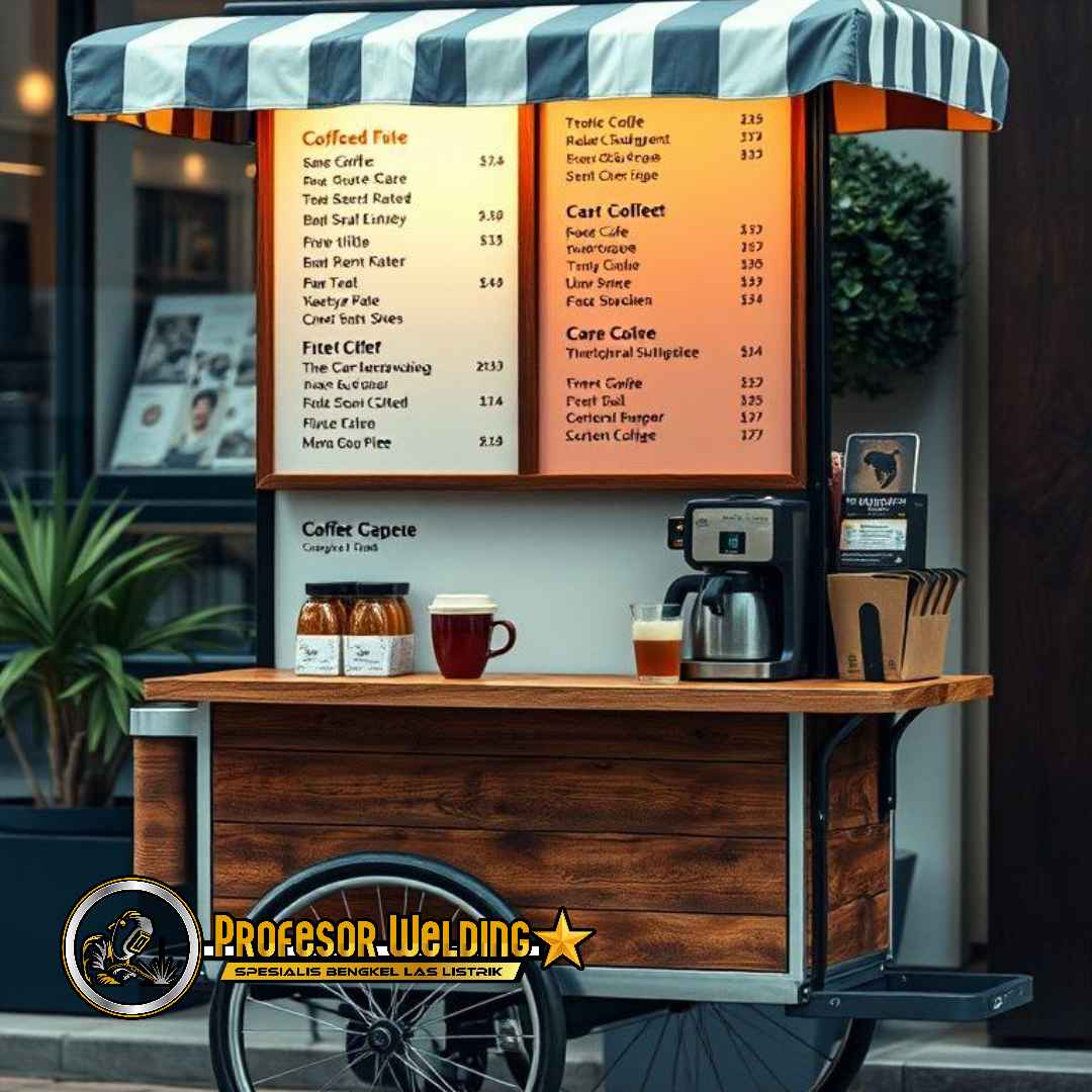 Daftar Harga Gerobak Jualan Kekinian Bekasi Model Terbaru 2025